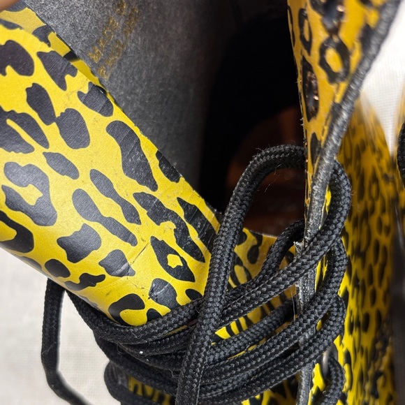 Bloomie's X Solovair Women's Printed Lace up Combat Boots UK Size 6 - Picture 9 of 14